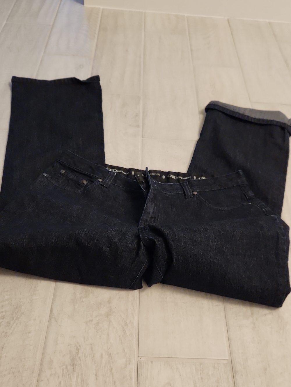 Cato Women's Dark Indigo Boot Cut Jeans